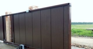 Купить откатные ворота автоматические Куйбышев, цена от 2801 руб.