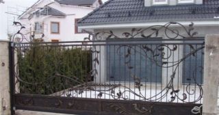 Купить откатные ворота кованые Куйбышев, цена от 2801 руб.