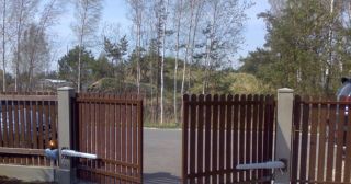 Купить распашные ворота из штакетника Куйбышев, цена от 2749 руб.