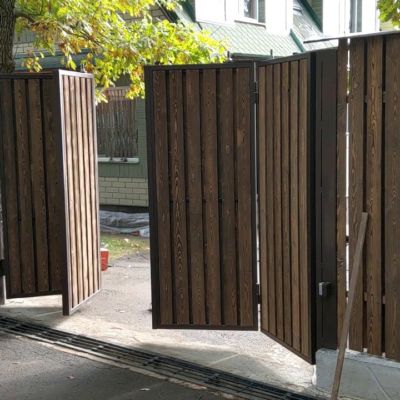 Купите и Закажите Ворота Гармошка: Лучшая Цена от 47353 руб, Установка под Ключ и Доставка в Куйбышеве и по Области